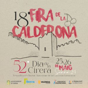Read more about the article La 18a Fira de la Calderona – 52 Dia de la Cirera se celebra el 25 i 26 de maig