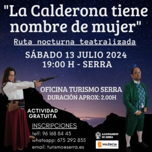 Read more about the article Ruta teatralitzada «La Calderona tiene nombre de mujer»