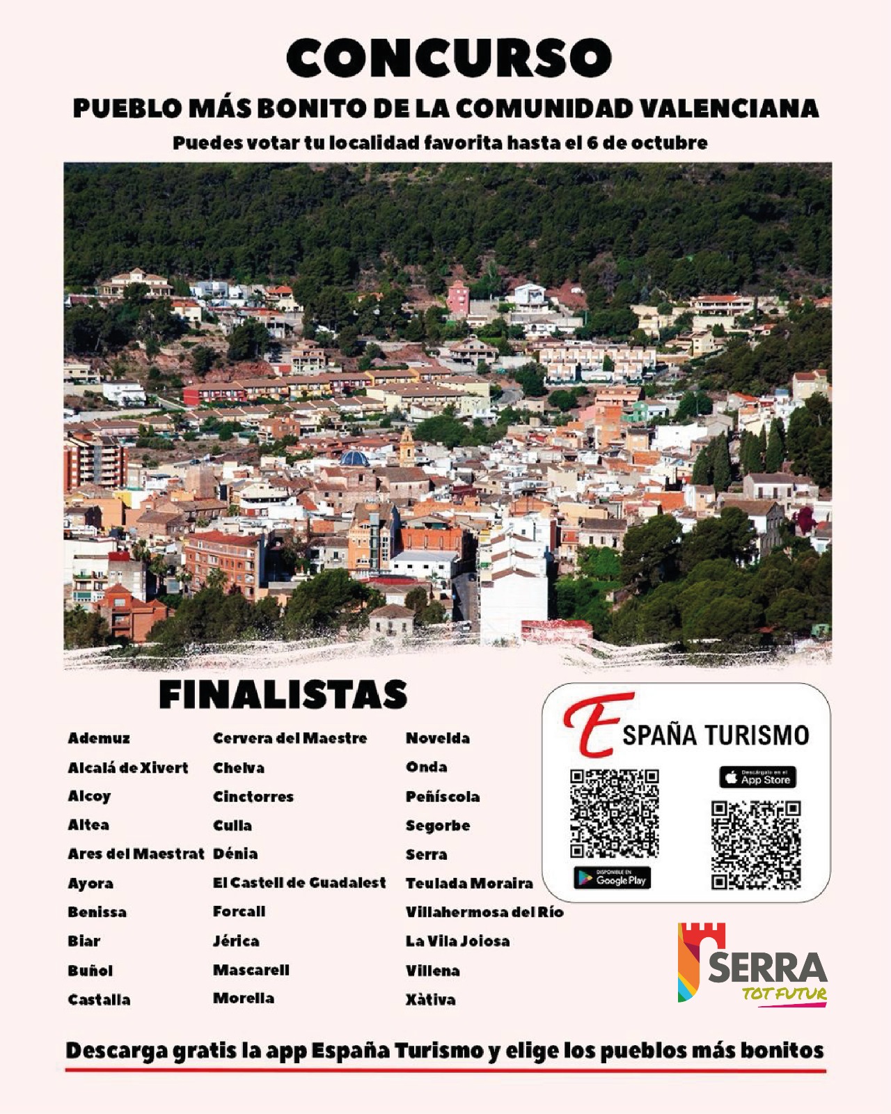 You are currently viewing Vote for Serra to be the most beautiful village of the Valencian Community