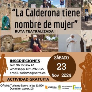 Read more about the article Ruta teatralitzada «La Calderona tiene nombre de mujer»