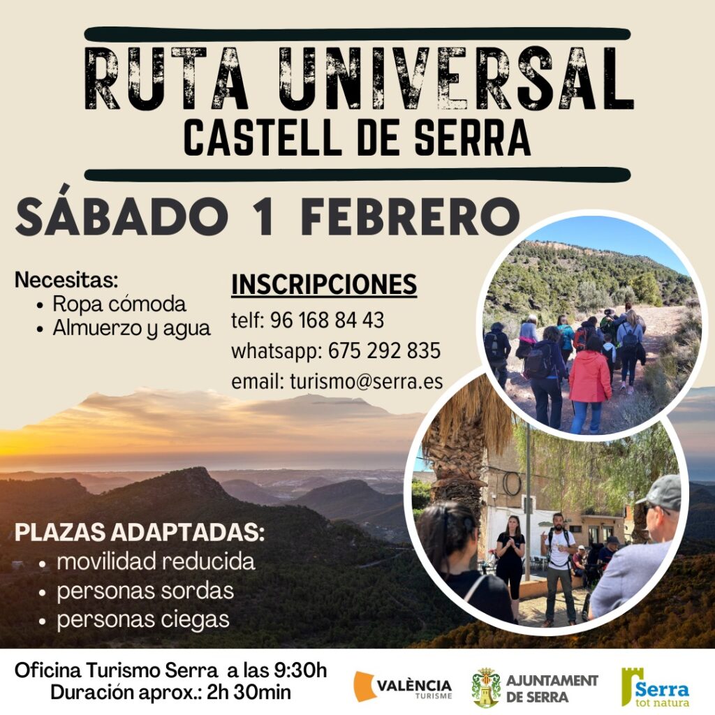 Ruta universal febrero